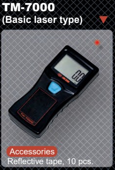 Digital Tachometer TM-7000 (Basic Laser Type)